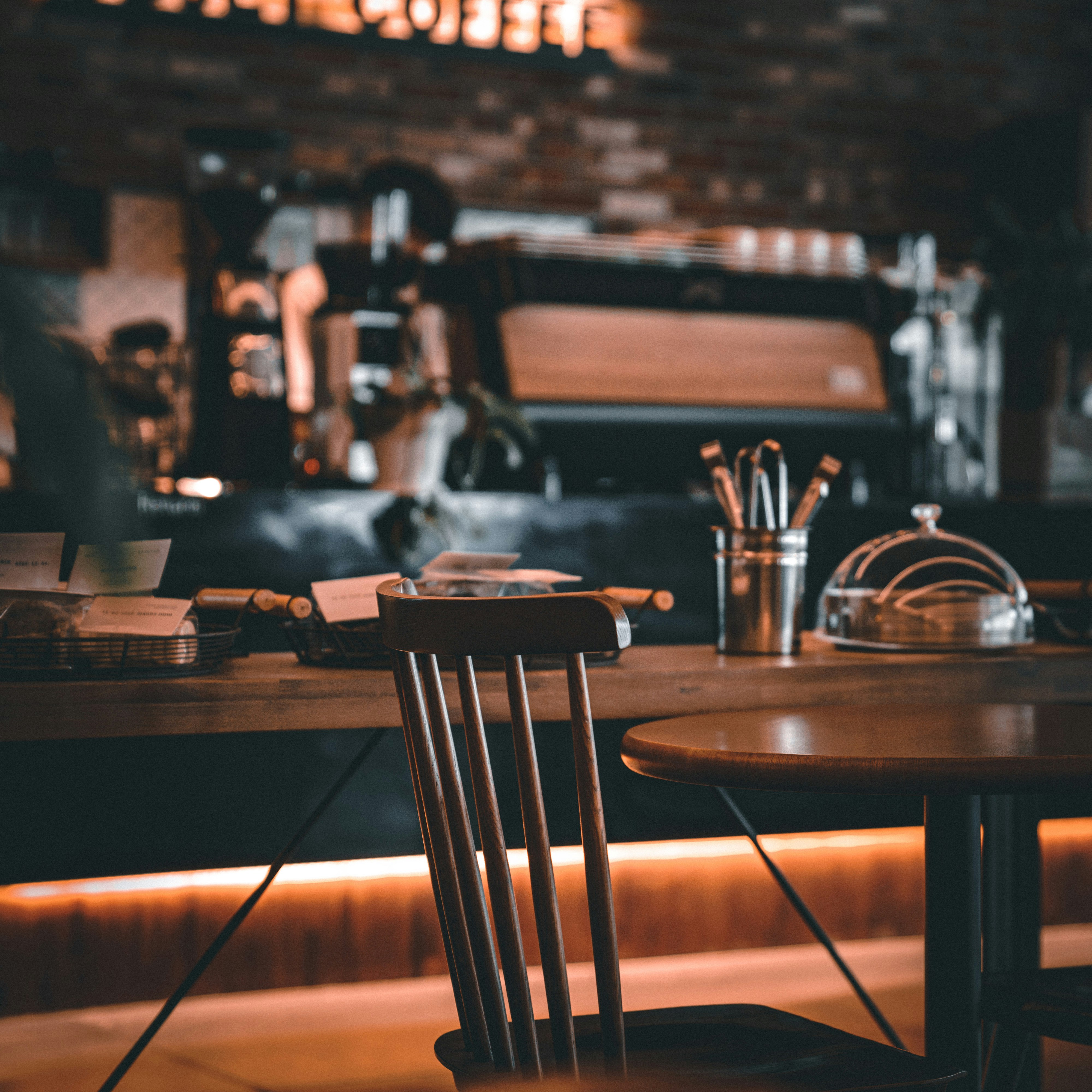 empty resturant space
